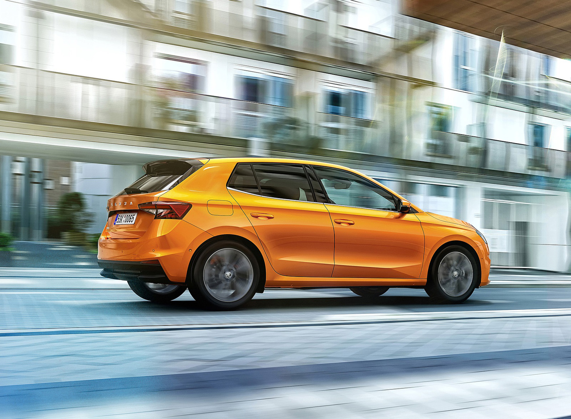 Download 2022 Škoda Fabia - Side HD Wallpaper 1920x1409 #4