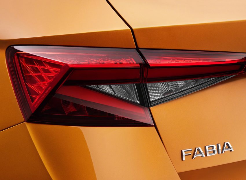 2022 Škoda Fabia - Tail Light Wallpaper 850x624 #19