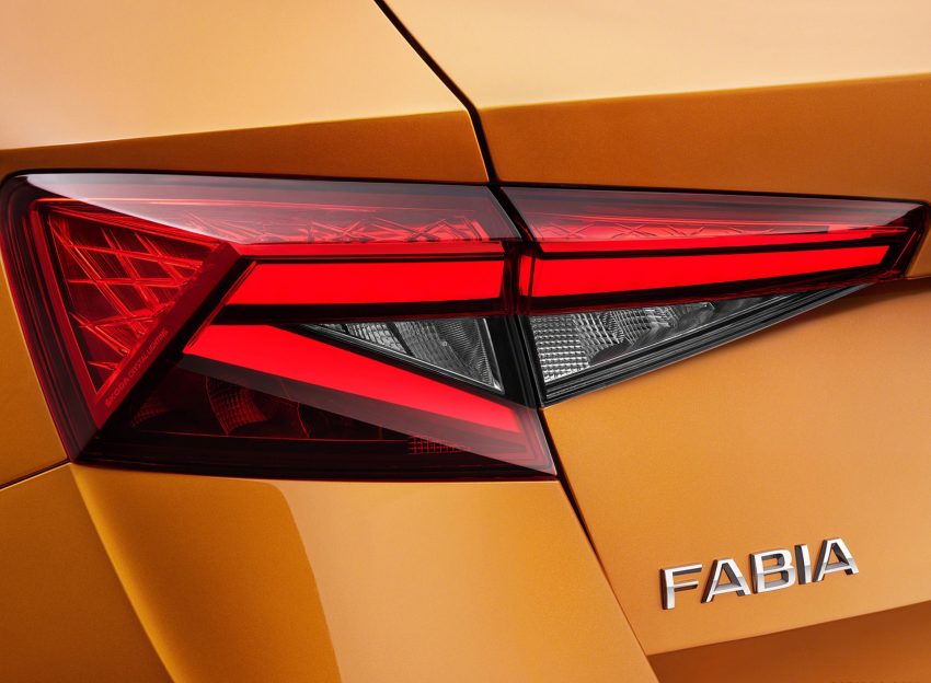 2022 Škoda Fabia - Tail Light Wallpaper 850x624 #22
