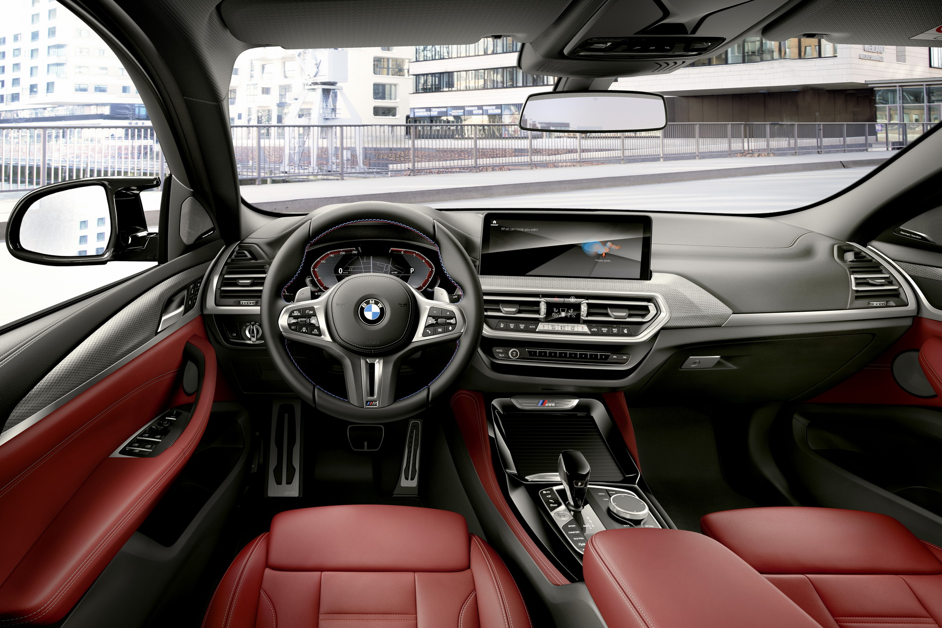 Download 2022 BMW X4 M40i - Interior, Cockpit HD Wallpaper 1921x1281 #26