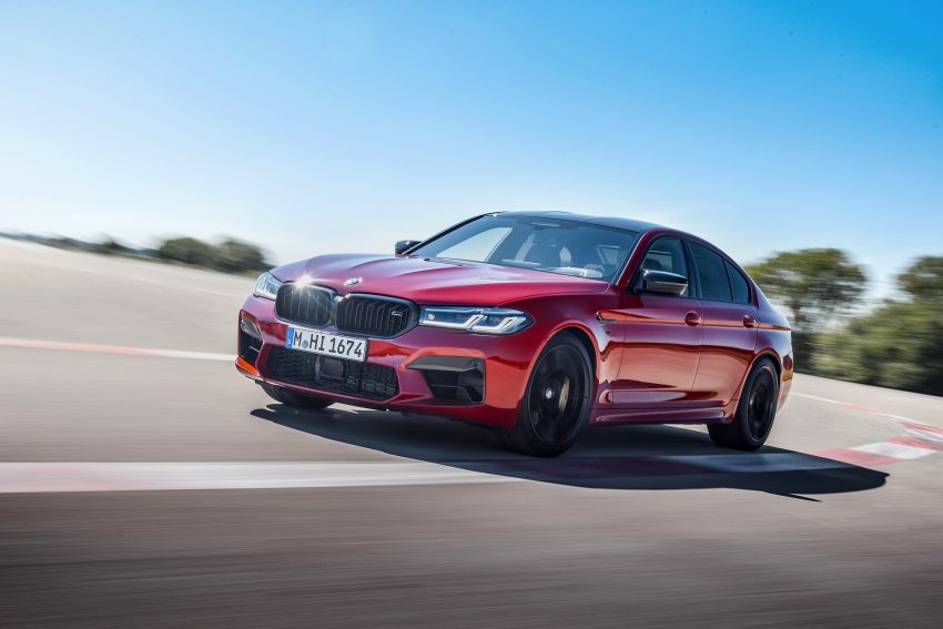 2021 BMW M5 Competition - Front Three-Quarter Wallpaper 850x567 #3