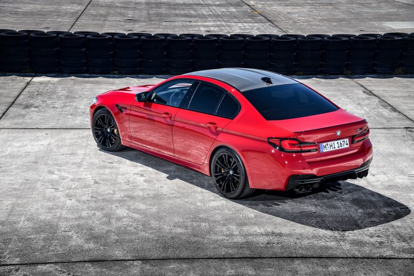 2021 BMW M5 Competition - Rear Three-Quarter Wallpaper 850x567 #22