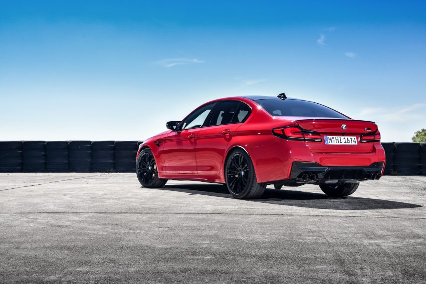 2021 BMW M5 Competition - Rear Three-Quarter Wallpaper 850x567 #23