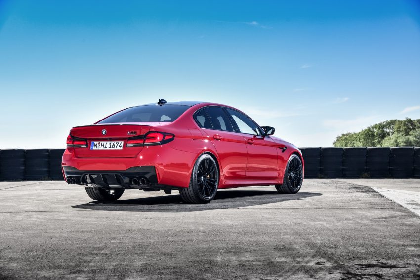 2021 BMW M5 Competition - Rear Three-Quarter Wallpaper 850x567 #24