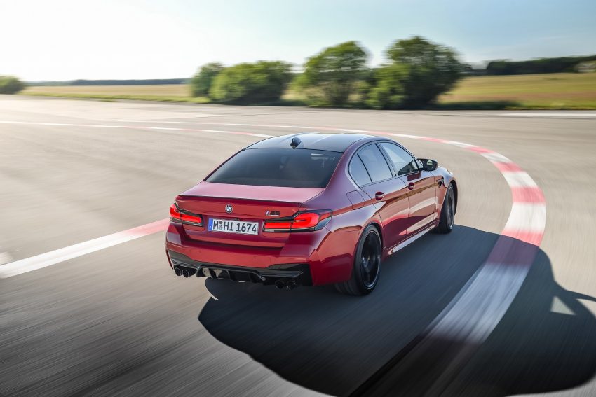 2021 BMW M5 Competition - Rear Three-Quarter Wallpaper 850x567 #9
