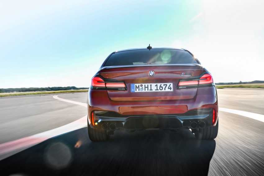 2021 BMW M5 Competition - Rear Wallpaper 850x567 #17