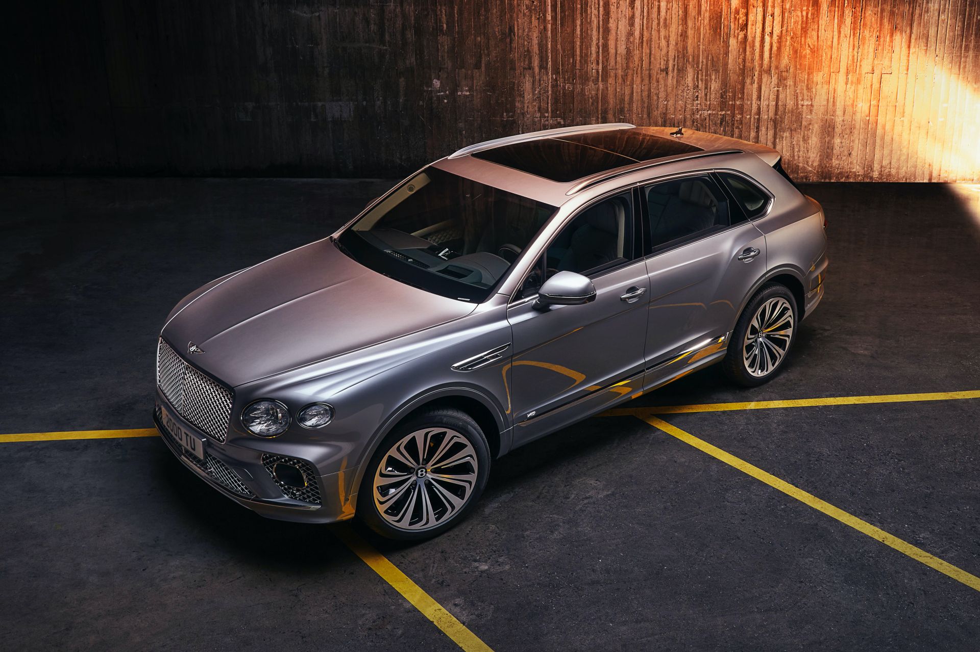 Download 2021 Bentley Bentayga Hallmark - Front Three-Quarter HD Wallpaper 1920x1279 #23