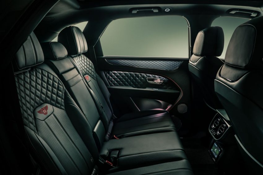 2021 Bentley Bentayga - Interior, Rear Seats Wallpaper 850x567 #18