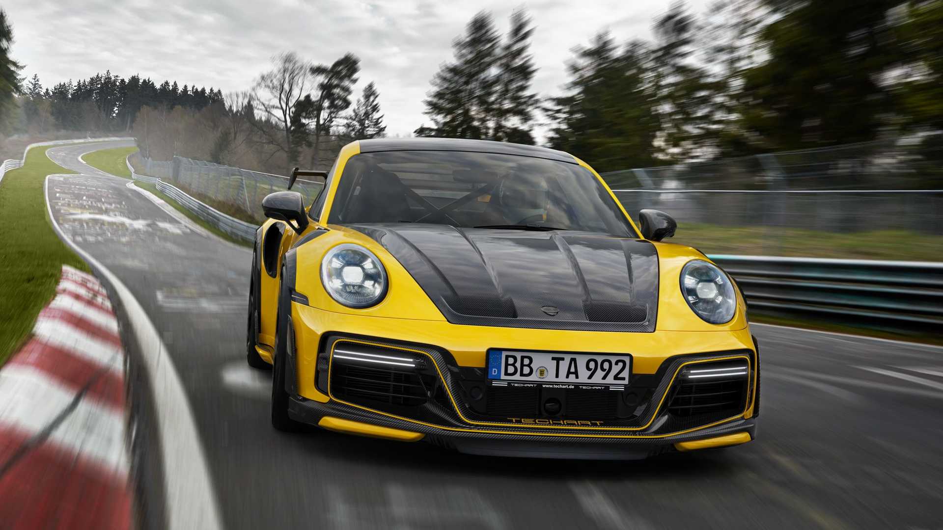 Download 2021 Techart GT Street R - Front HD Wallpaper 1920x1080 #1