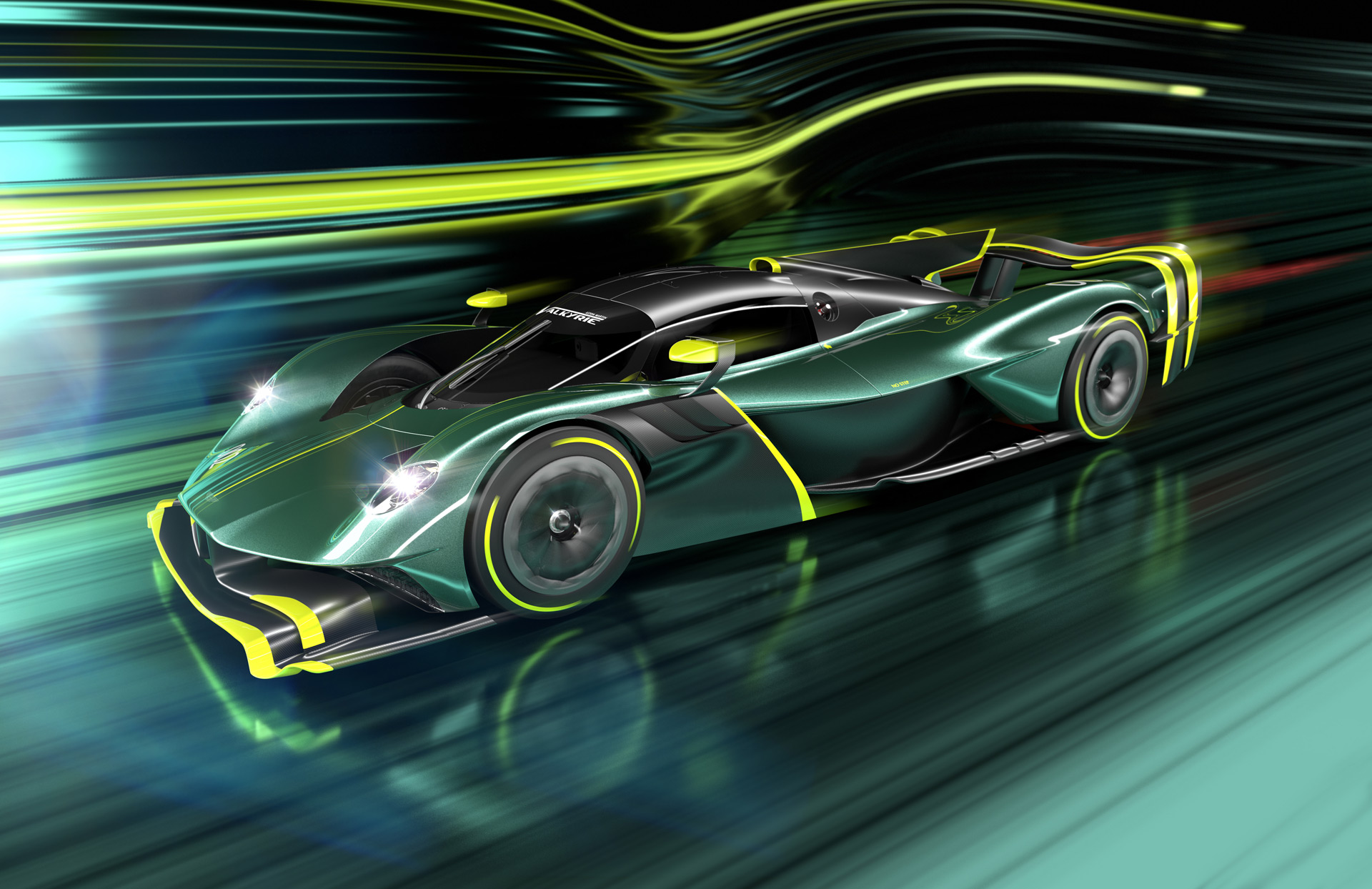 Download 2022 Aston Martin Valkyrie AMR Pro - Front Three-Quarter HD Wallpaper 1920x1244 #1