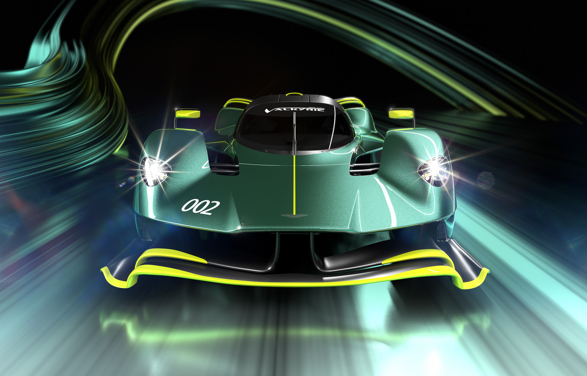 Download 2022 Aston Martin Valkyrie AMR Pro - Front HD Wallpaper 1920x1229 #3