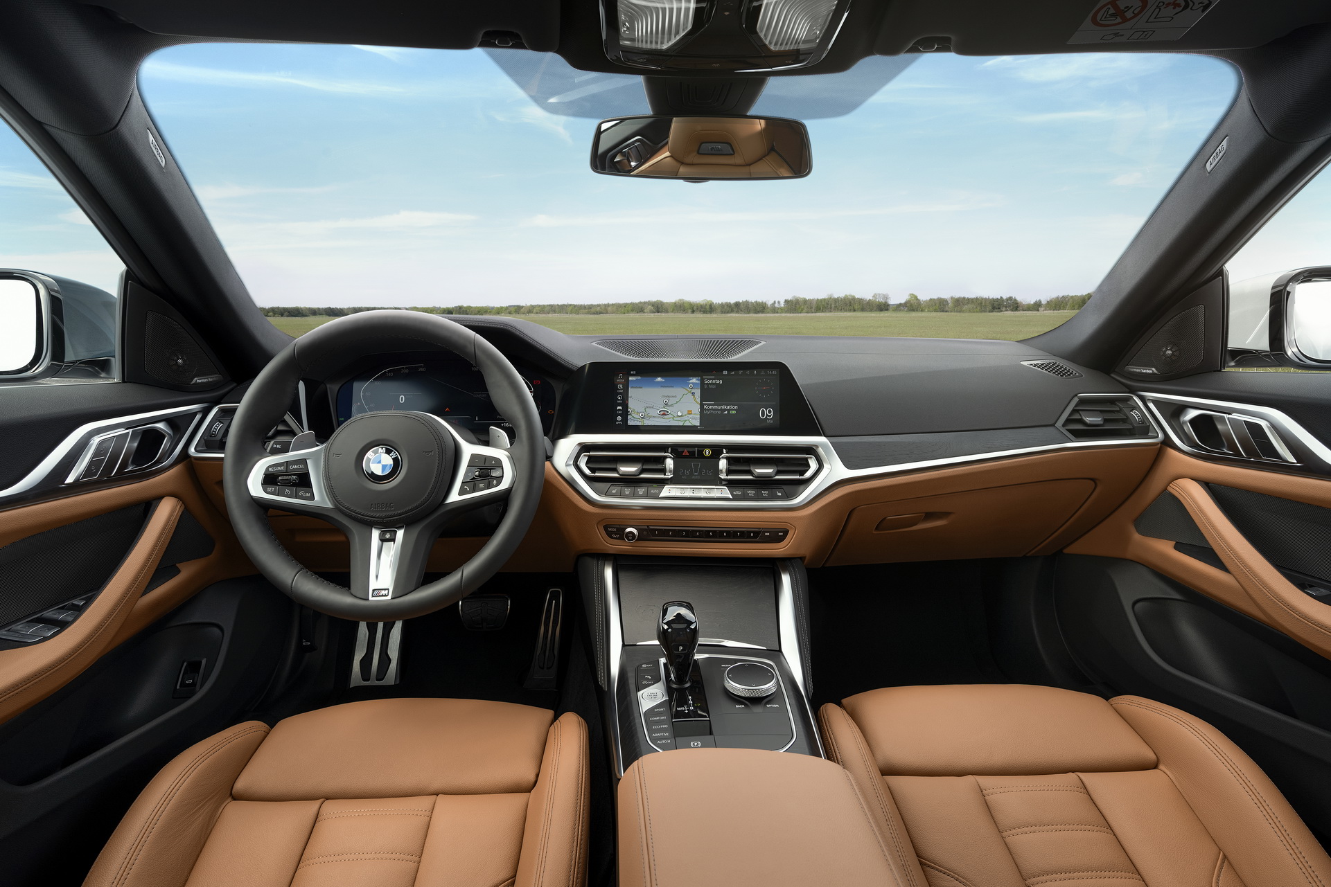 Download 2022 BMW 4 Series 430i Gran Coupé - Interior, Cockpit HD Wallpaper 1921x1281 #31