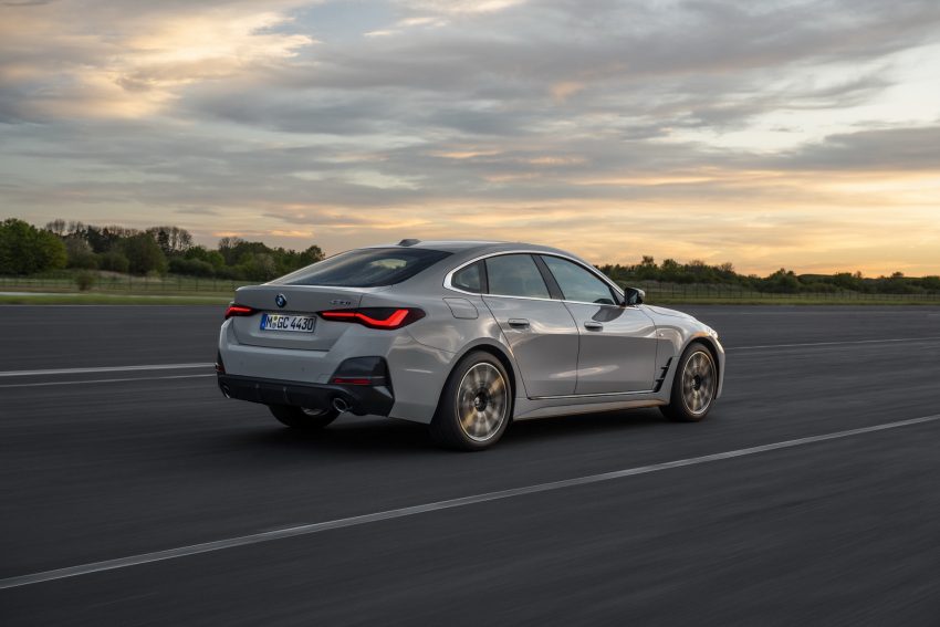2022 BMW 4 Series 430i Gran Coupé - Rear Three-Quarter Wallpaper 850x567 #10