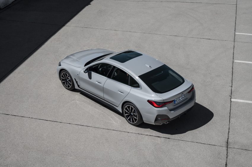 2022 BMW 4 Series 430i Gran Coupé - Rear Three-Quarter Wallpaper 850x565 #27