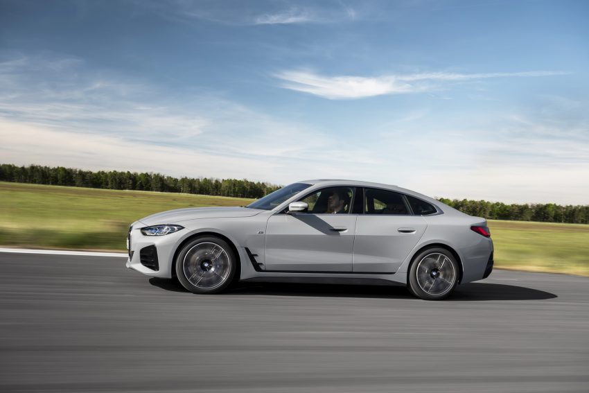 2022 BMW 4 Series 430i Gran Coupé - Side Wallpaper 850x567 #5