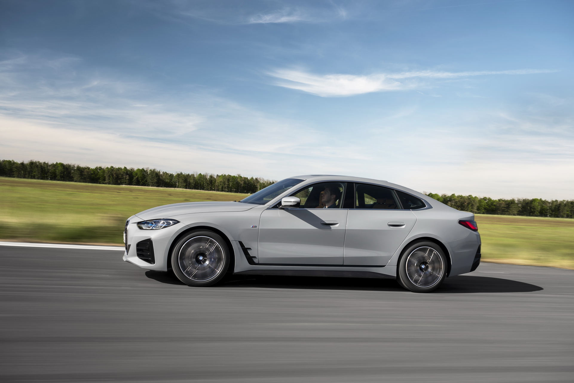 Download 2022 BMW 4 Series 430i Gran Coupé - Side HD Wallpaper 1921x1281 #5