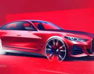 2022 BMW 4 Series M440i xDrive Gran Coupé - Design Sketch Wallpaper 190x150