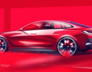 2022 BMW 4 Series M440i xDrive Gran Coupé - Design Sketch Wallpaper 190x150