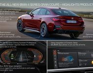 2022 BMW 4 Series M440i xDrive Gran Coupé - Infographics Wallpaper 190x150