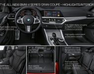 2022 BMW 4 Series M440i xDrive Gran Coupé - Infographics Wallpaper 190x150