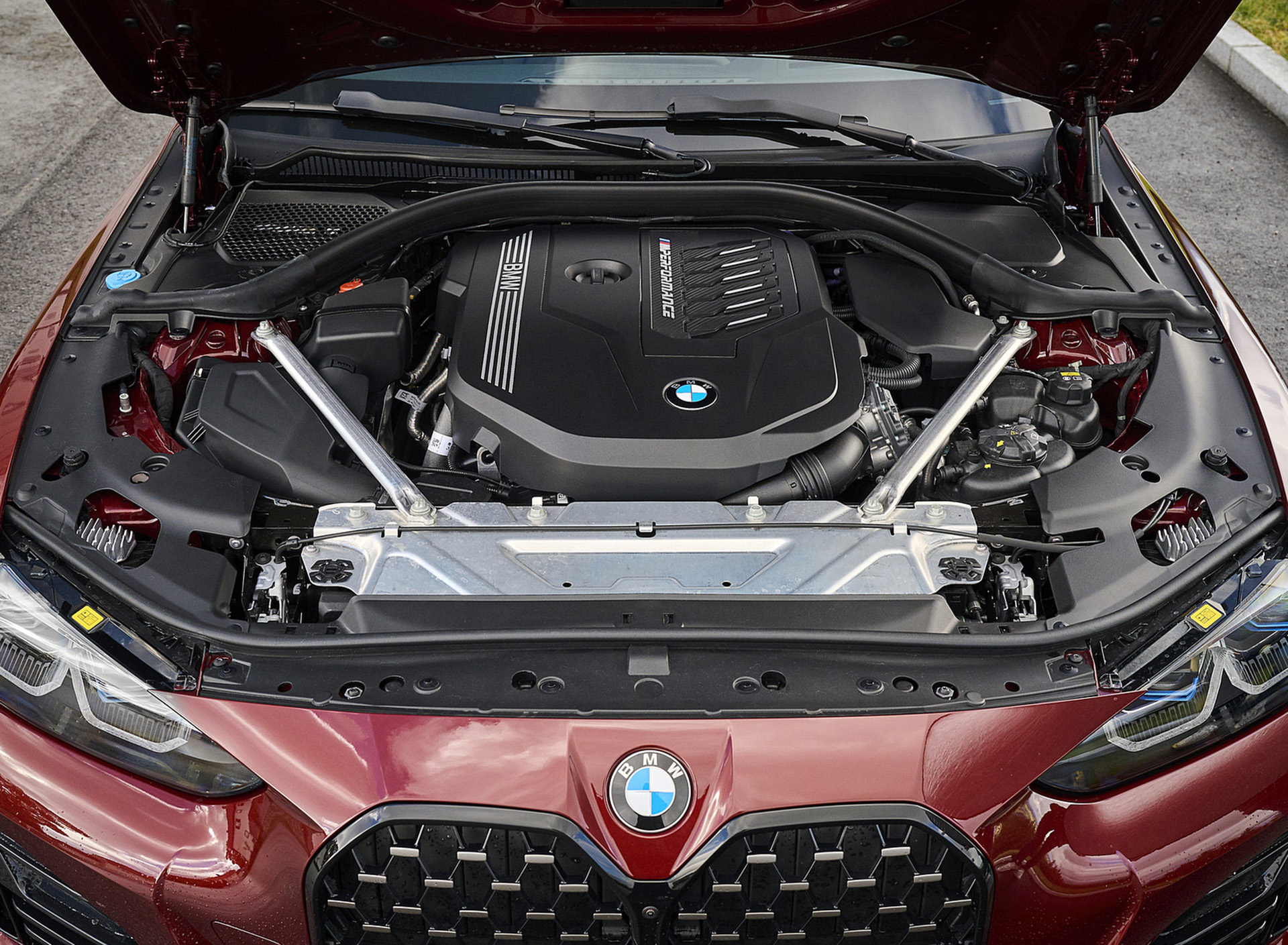 Download 2022 BMW M440i xDrive Gran Coupe - Engine HD Wallpaper 1920x1409 #117