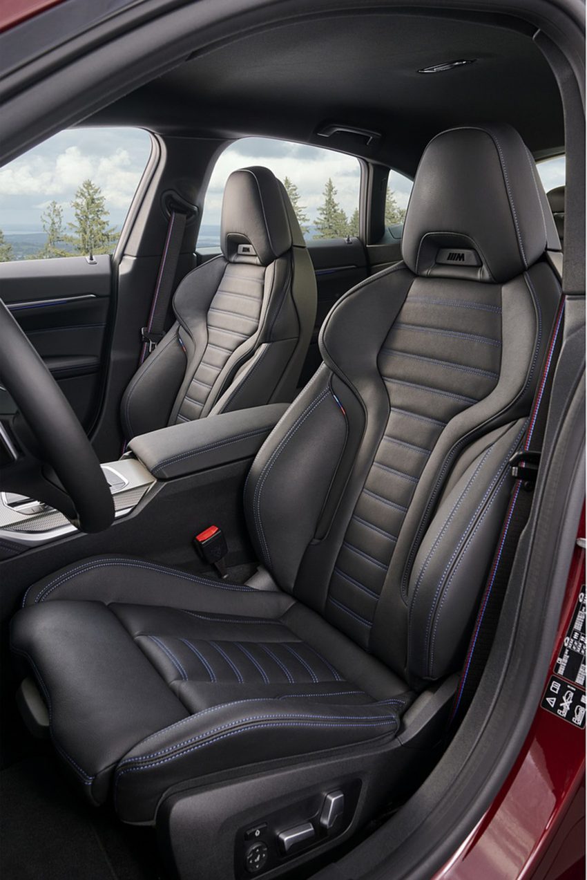 2022 BMW M440i xDrive Gran Coupe - Interior, Front Seats Phone Wallpaper 850x1273 #132