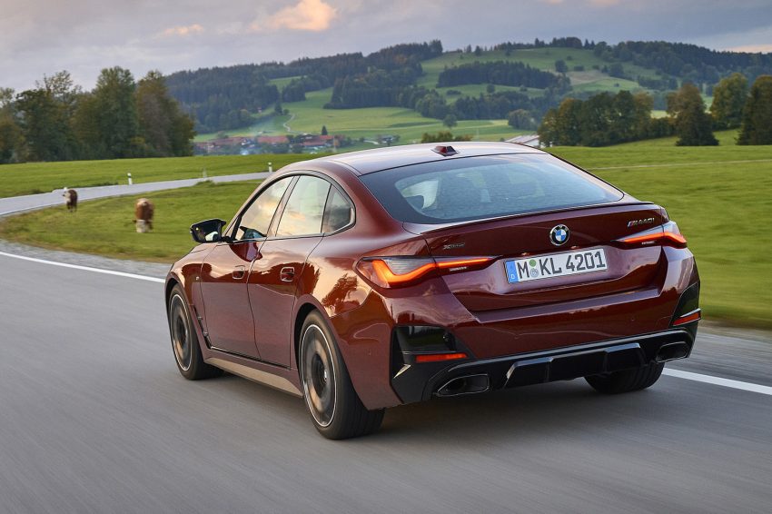 2022 BMW M440i xDrive Gran Coupe - Rear Three-Quarter HD Wallpapers 850x566 #58 2022 BMW M440i xDrive Gran Coupe - Rear Three-Quarter Wallpaper 850x566 #58