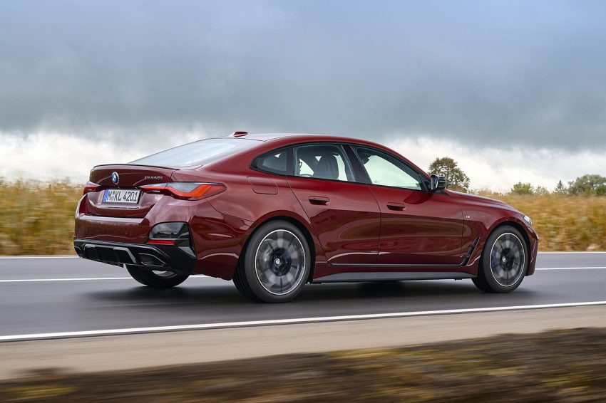 2022 BMW M440i xDrive Gran Coupe - Rear Three-Quarter HD Wallpapers 850x566 #45 2022 BMW M440i xDrive Gran Coupe - Rear Three-Quarter Wallpaper 850x566 #45