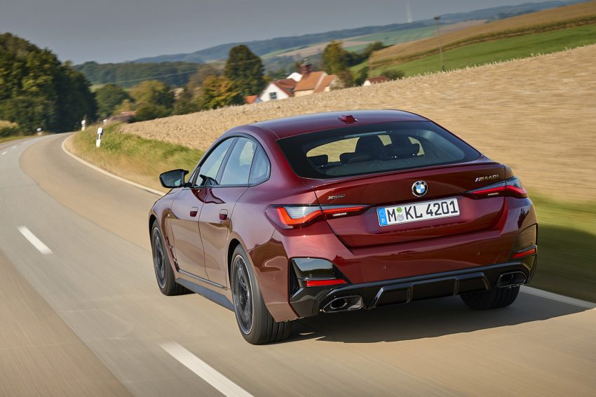 2022 BMW M440i xDrive Gran Coupe - Rear Three-Quarter HD Wallpapers 850x566 #40 2022 BMW M440i xDrive Gran Coupe - Rear Three-Quarter Wallpaper 850x566 #40