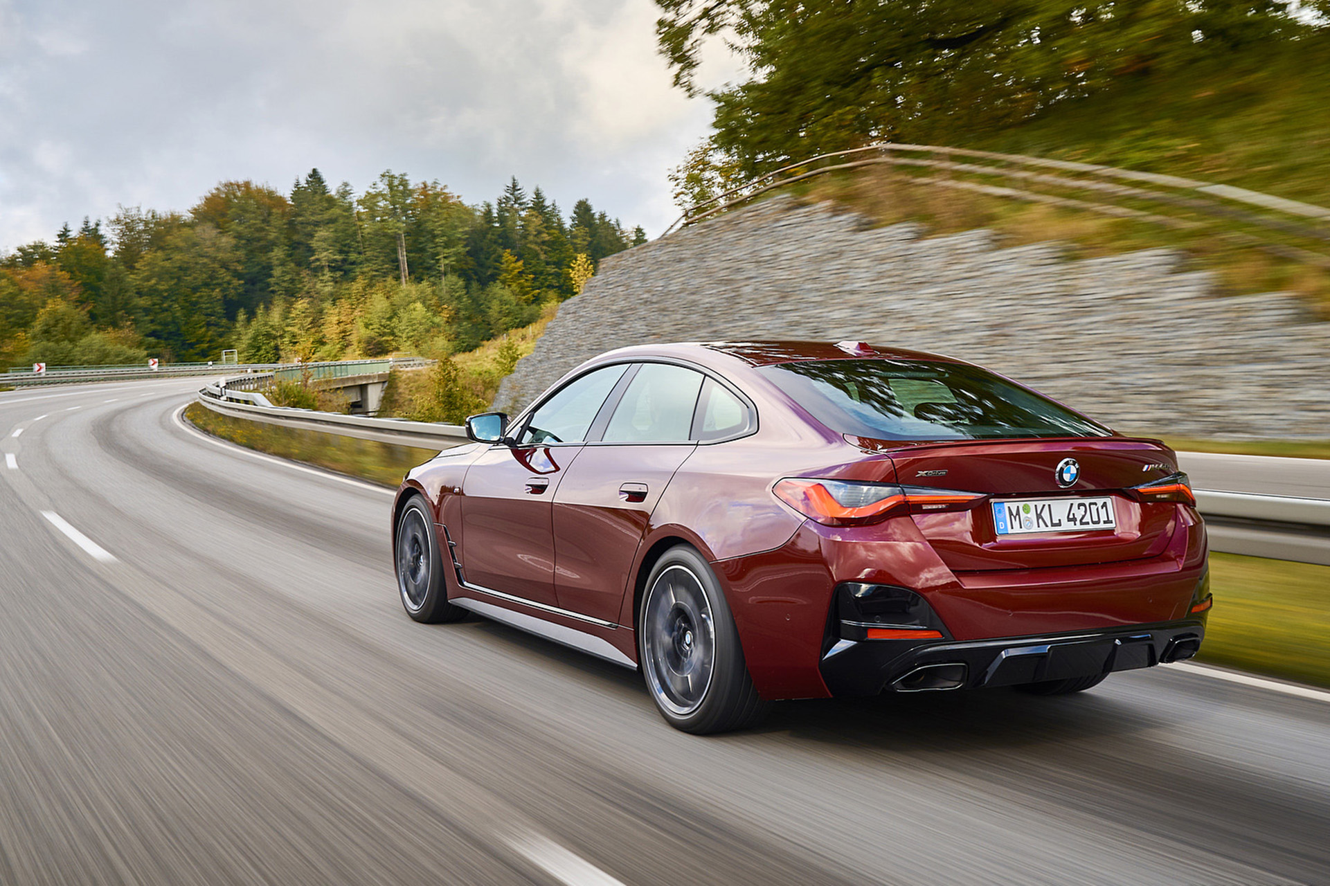 Download 2022 BMW M440i xDrive Gran Coupe - Rear Three-Quarter HD Wallpaper 1921x1280 #59