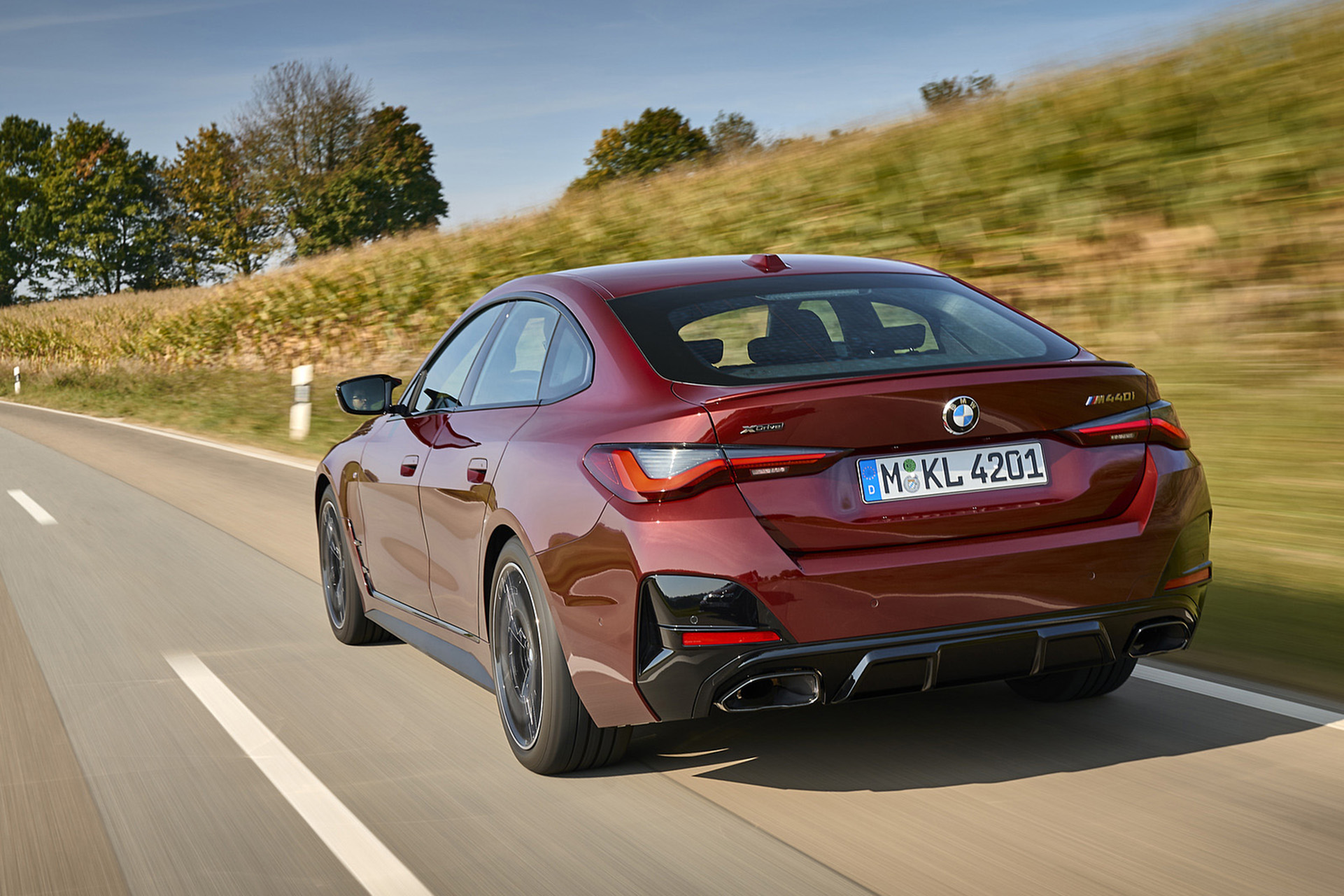 Download 2022 BMW M440i xDrive Gran Coupe - Rear Three-Quarter HD Wallpaper 1921x1280 #41