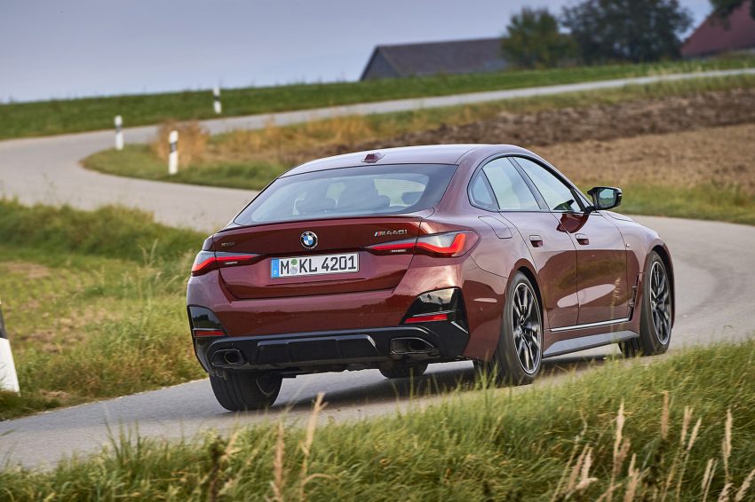 2022 BMW M440i xDrive Gran Coupe - Rear Three-Quarter HD Wallpapers 850x566 #66 2022 BMW M440i xDrive Gran Coupe - Rear Three-Quarter Wallpaper 850x566 #66
