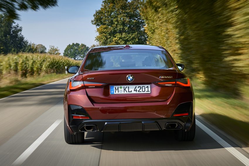 2022 BMW M440i xDrive Gran Coupe - Rear HD Wallpapers 850x566 #42 2022 BMW M440i xDrive Gran Coupe - Rear Wallpaper 850x566 #42