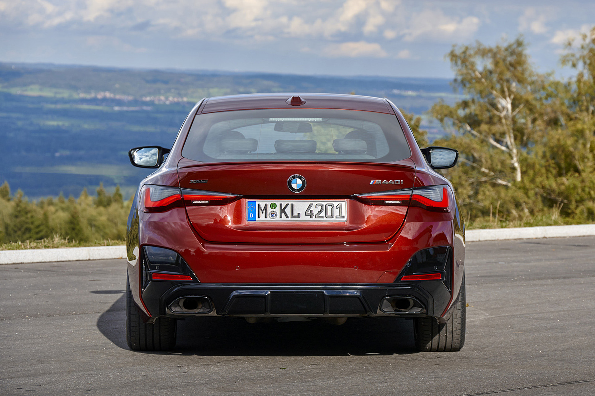 Download 2022 BMW M440i xDrive Gran Coupe - Rear HD Wallpaper 1921x1280 #106