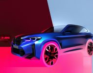 2022 BMW X3 M Competition - Design Sketch Wallpaper 190x150