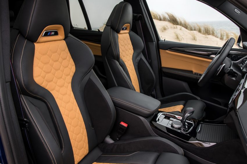 2022 BMW X3 M Competition - Interior, Front Seats Wallpaper 850x567 #47