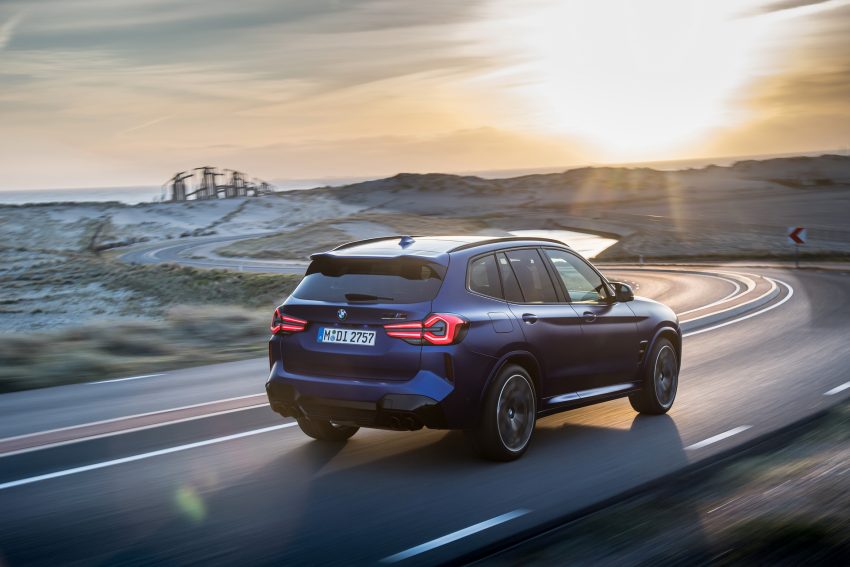 2022 BMW X3 M Competition - Rear Three-Quarter Wallpaper 850x567 #12