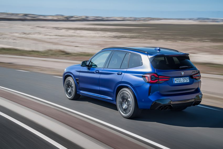 2022 BMW X3 M Competition - Rear Three-Quarter Wallpaper 850x567 #3