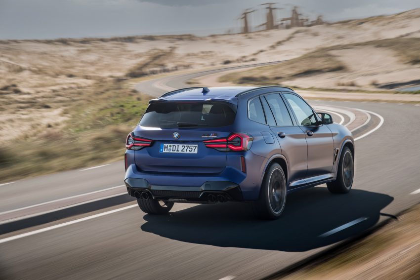2022 BMW X3 M Competition - Rear Three-Quarter Wallpaper 850x567 #8
