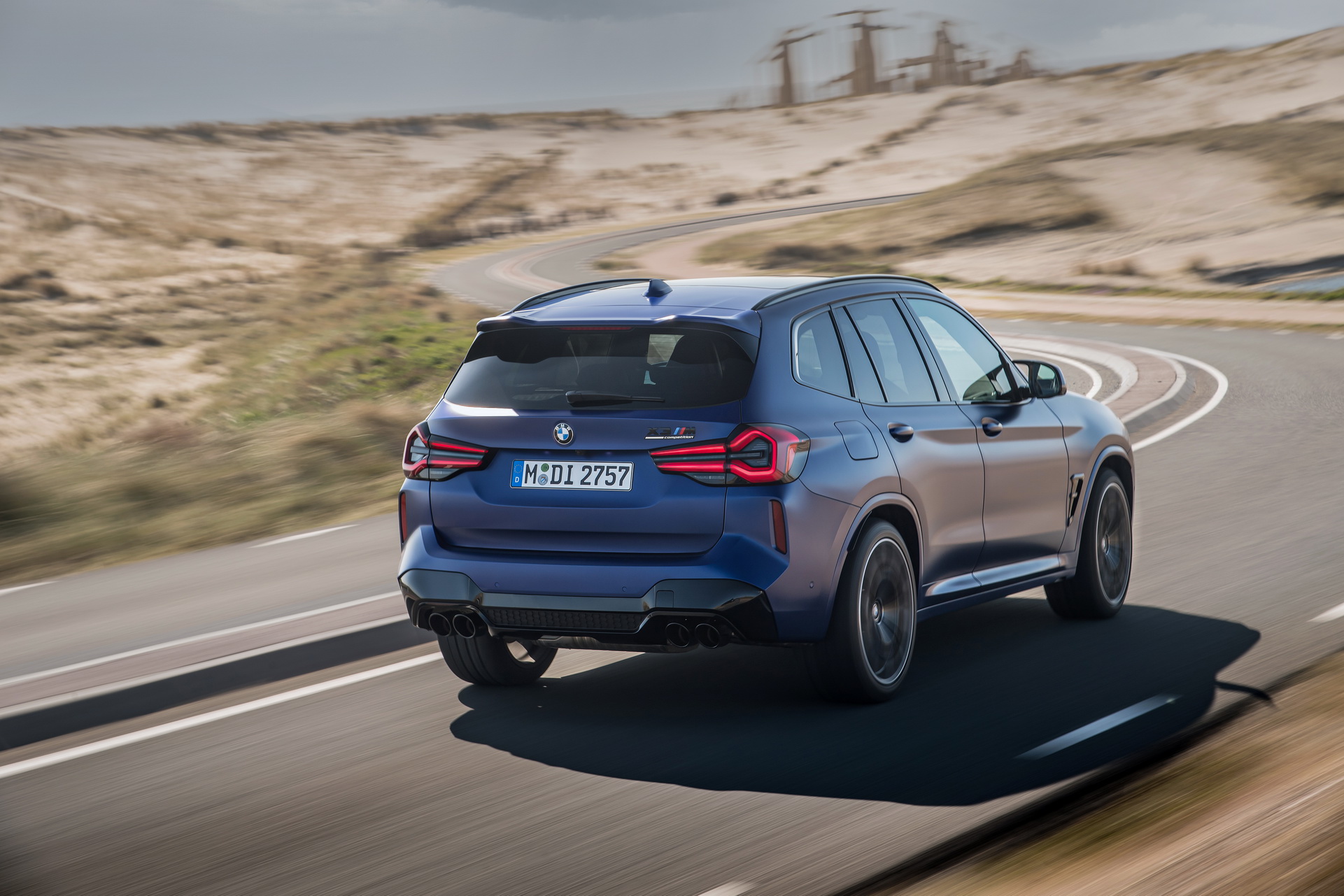 Download 2022 BMW X3 M Competition - Rear Three-Quarter HD Wallpaper 1921x1281 #8