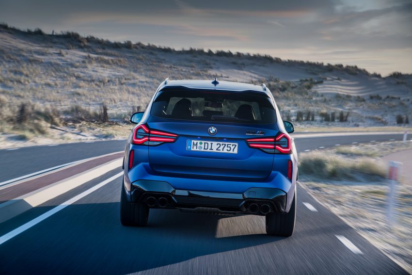 2022 BMW X3 M Competition - Rear Wallpaper 850x567 #9