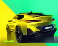 2022 BMW X4 M Competition - Design Sketch Wallpaper 190x150