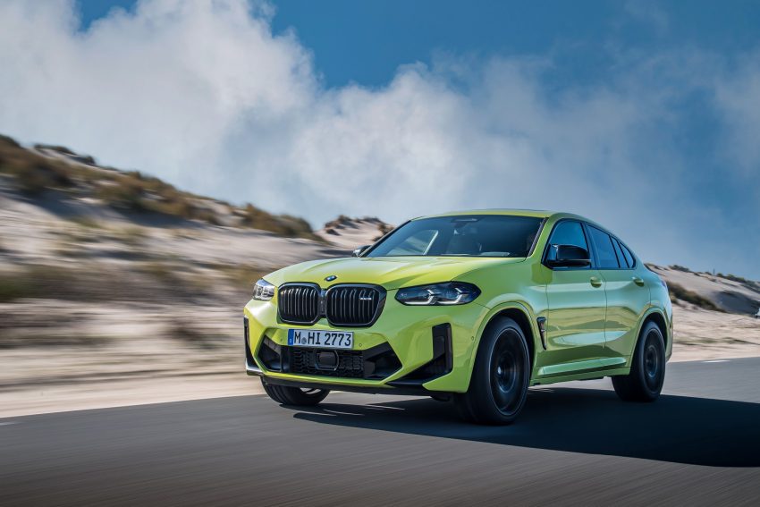 2022 BMW X4 M Competition - Front Three-Quarter Wallpaper 850x567 #1