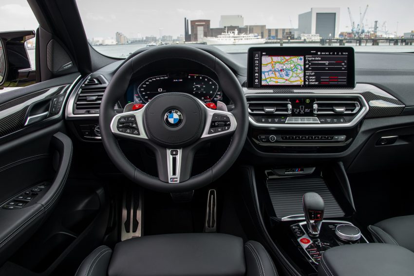 2022 BMW X4 M Competition - Interior, Cockpit Wallpaper 850x567 #40