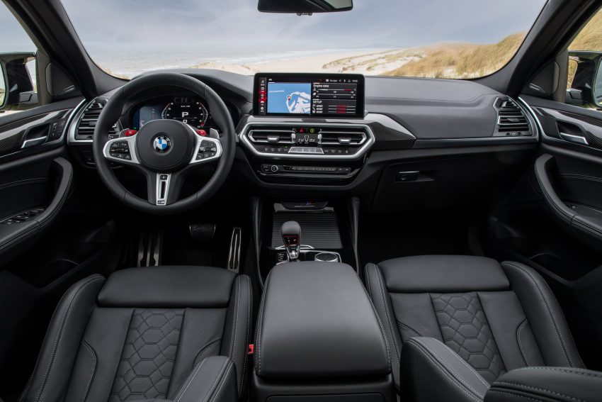 2022 BMW X4 M Competition - Interior, Cockpit Wallpaper 850x567 #41