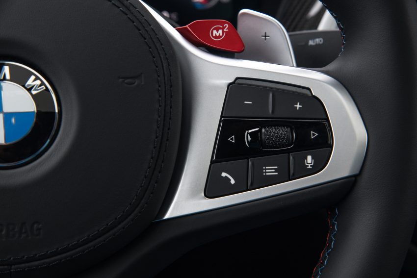 2022 BMW X4 M Competition - Interior, Steering Wheel Wallpaper 850x567 #51