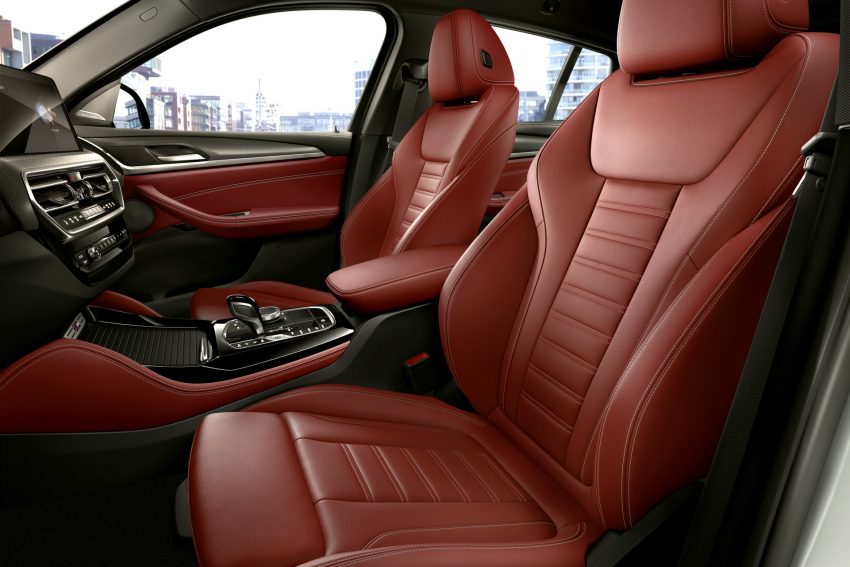 2022 BMW X4 M40i - Interior, Front Seats Wallpaper 850x567 #32