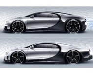 2022 Bugatti Chiron Super Sport - Design Sketch Wallpaper 190x150