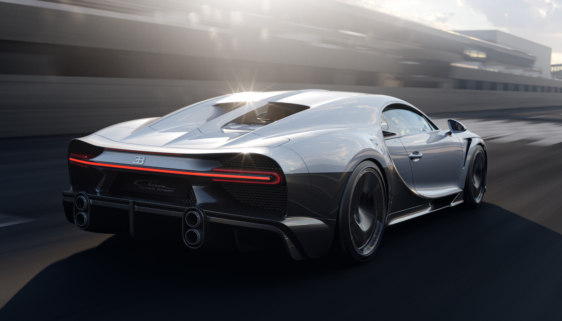Download 2022 Bugatti Chiron Super Sport - Rear Three-Quarter HD Wallpaper 1920x1097 #14