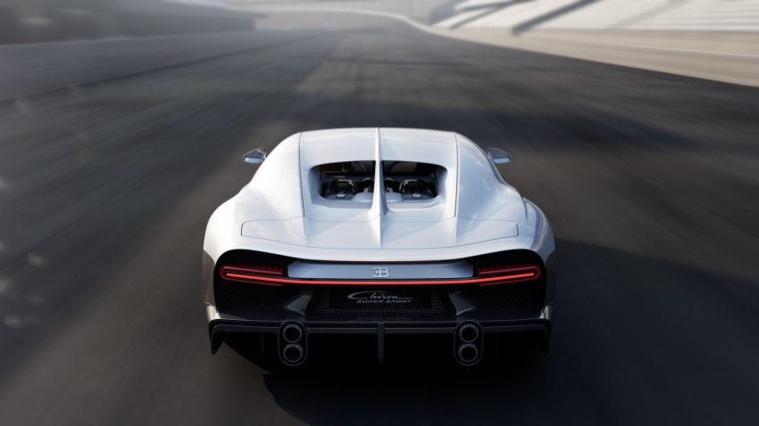 2022 Bugatti Chiron Super Sport - Rear Wallpaper 850x478 #22